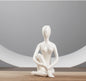 Ceramic Yoga Sculpture