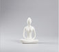 Ceramic Yoga Sculpture